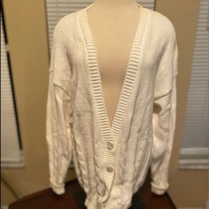Vintage Cuddle Knit Button front sweater